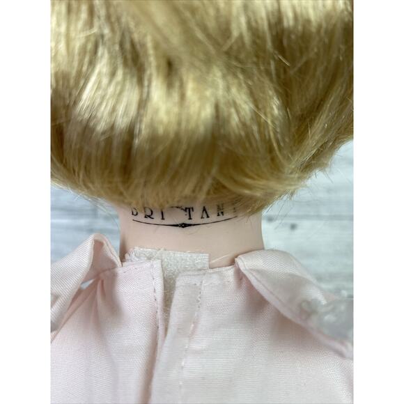 Vintage Brittany Handcrafted Porcelain Doll JENNY 17” w/ Tag & Box & Stand - Picture 7 of 14